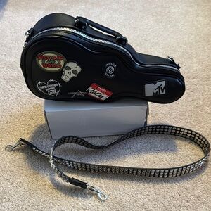 Dolls Kill x Daria Guitar Bag with Patches